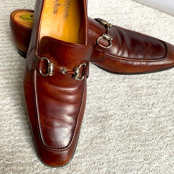 Voto Leather Bit Loafer Size 